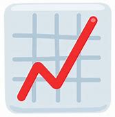 Image result for Upwards Chart Emoji