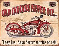 Image result for Vintage Indian Motorcycle Advertising