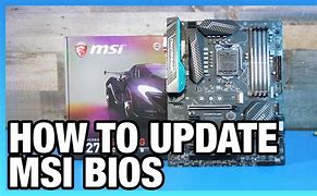 Image result for How to Update Bios MSI