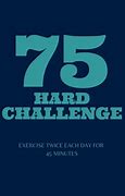 Image result for Hard Printable Free 75 Day Challenge