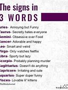 Image result for Zodiac Signs Words