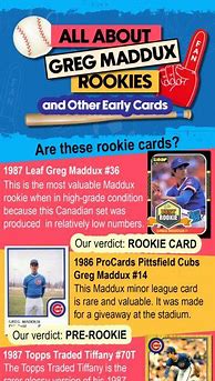Image result for Greg Maddux Coolest Looking Card