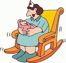 Image result for Rocking of Baby Clip Art