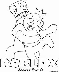 Image result for Kolorowanki Roblox Rainbow Friends