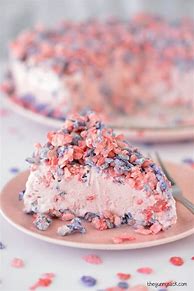 Image result for Strawberry Smoothie Ice Cream Cake