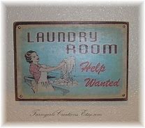 Image result for Vintage Laundry Room Signs Decor