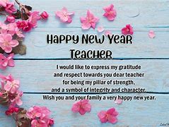 Image result for New Year Message for Teachers