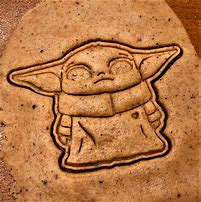 Image result for Baby Yoda Cookie Template