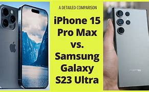 Image result for iPhone vs Samsung S23 Ultra Camera