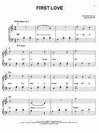 Image result for Love Piano Sheet Music