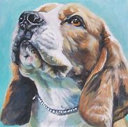 Image result for Beagle Dog Paintings