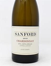 Image result for Sanford Chardonnay Barrel Select Sta Rita Hills