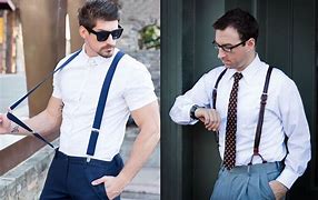 Image result for Men's Work Suspenders