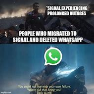 Image result for Signal App Meme