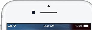 Image result for iPhone X Time Bar