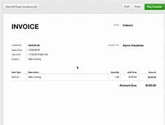 Image result for Deposit Invoice Template