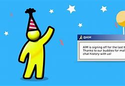 Image result for AOL Instant Messenger