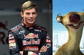 Image result for Max Verstappen Sid the Sloth