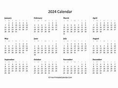Image result for 12 Month Calendar for 2023 Printable