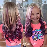 Image result for Little Girl Colored Hair