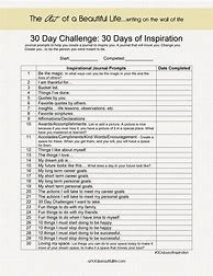 Image result for 30-Day Journal Template