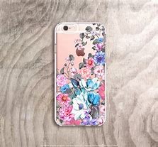 Image result for Clear Floral Case iPhone 6s
