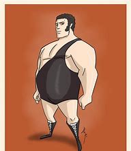 Image result for Andre the Giant Cartoon