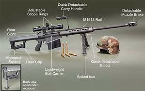 Image result for USMC 50 Cal Sniper Rifle