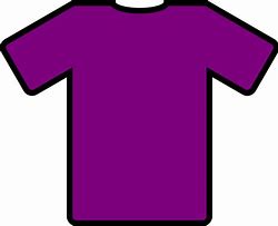 Image result for Purple Shirt Clip Art