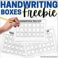 Image result for Box Letters Writing