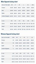 Image result for Le Coq Sportif Shoes Size Chart