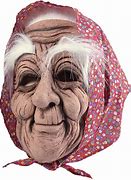 Image result for Old Woman Face Mask