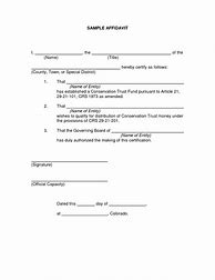 Image result for Affidavit of Agreement Sample