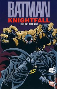 Image result for Knightfall Batman Books