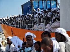 Image result for Migrants Arriving in Italy