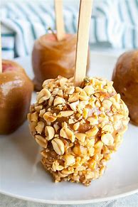 Image result for Peanut Butter Covered Apple's