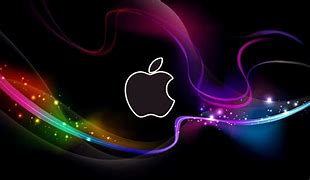 Image result for Apple Logo Wallpaper with Fill Coloured Background
