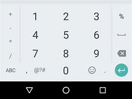 Image result for Google Keyboard with Number Pad