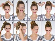 Image result for Messy Bun Tutorial