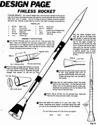 Image result for Model Rocket Blueprints