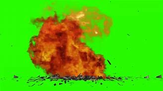 Image result for 4K Fire Debris Greenscreen