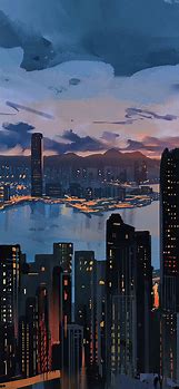 Image result for Wallpaper iPhone Hong Kong Art
