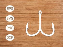Image result for Double Fish Hook SVG
