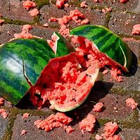 Image result for Smashed Watermelon