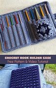Image result for Pattern for Crochet Hook Caddy