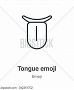 Image result for Tongue Emoji Silhouette