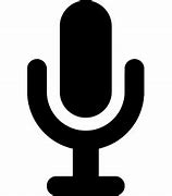 Image result for Microphone Icon Black Transparent