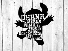 Image result for Lilo Stitch Ohana Means Family SVG