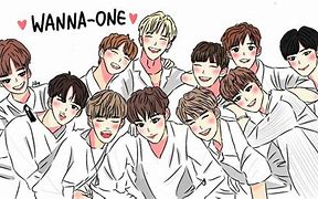 Image result for Wanna One Cartoon