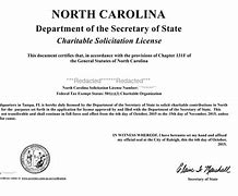 Image result for North Carolina Business License